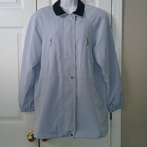 Braetan light blue coat  Sz S EUC